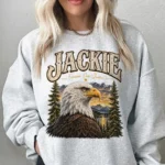 Forever Our Queen Jackie Bald Eagle Vintage Shirt