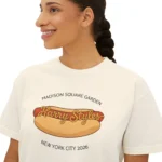 Harry Styles Hot Dog Boxy Shirt — Madison Square Garden NYC 2026