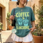 Iced Coffee & Sunshine Graphic Shirt — Summer