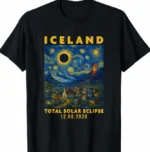 Iceland Total Solar Eclipse 2026 Shirt