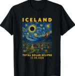 Iceland Total Solar Eclipse 2026 Shirt