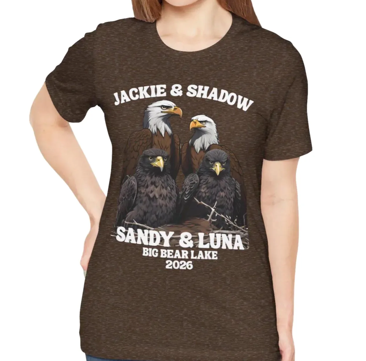 Jackie and Shadow Bald Eagle Big Bear Lake 2026 Shirt Jackie and Shadow Bald Eagle Big Bear Lake 2026 Shirt