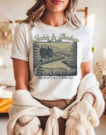 Jackie and Shadow — Big Bear Lake Bald Eagles Shirt