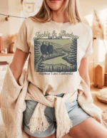 Jackie and Shadow — Big Bear Lake Bald Eagles Shirt