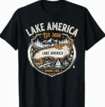Lake America Est. 2026 Ontario Canada USA Graphic Shirt