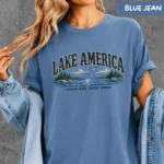 Lake America Est. 2026 Political Humor Graphic Shirt