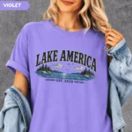 Lake America Est. 2026 Political Humor Graphic Shirt