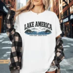 Lake America Est. 2026 Political Humor Graphic Shirt