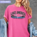 Lake America Est. 2026 Political Humor Graphic Shirt