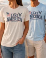 Lake America Great Lakes Patriotic Shirt