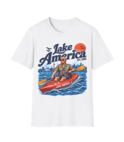 Lake America Shirt – Donald Trump Kayak Great Lakes Tee
