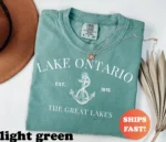 Lake Ontario EST 1615 Nautical Vintage Great Lakes Shirt