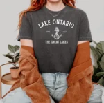 Lake Ontario Est 1615 Shirt — Great Lakes Vintage Anchor