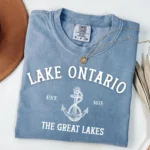Lake Ontario Est 1615 Shirt — Great Lakes Vintage Anchor