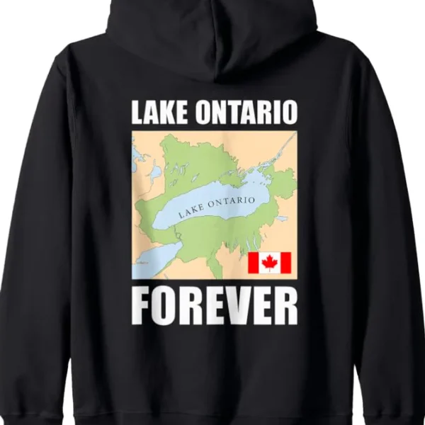 Lake Ontario Forever Hoodie — Canadian Heritage Design