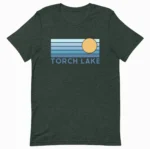 Lake Ontario Great Lakes Sunset Graphic Design Shirt