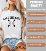 Lake Ontario New York Paddle Shirt — Lake Lovers Gift