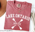 Lake Ontario New York Paddle Shirt — Lake Lovers Gift