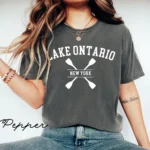 Lake Ontario New York Paddle Shirt — Lake Lovers Gift
