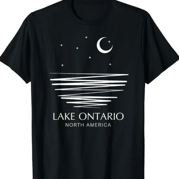 Lake Ontario North America Geography Shirt