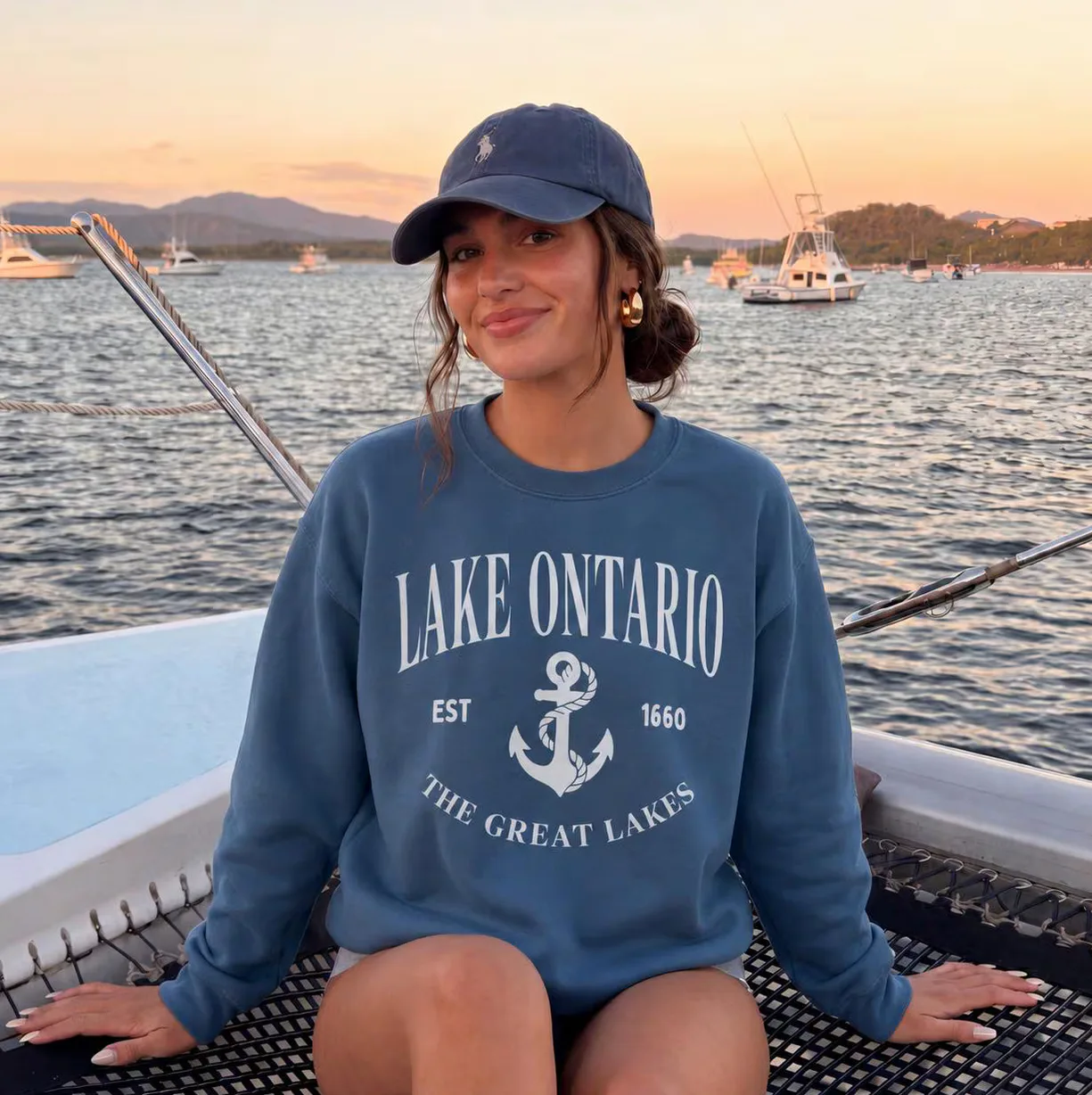 Lake Ontario Tariff Satire Sweatshirt — Great Lakes Heritage Lake Ontario Tariff Satire Sweatshirt — Great Lakes Heritage
