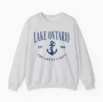 Lake Ontario Tariff Satire Sweatshirt — Great Lakes Heritage