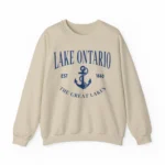 Lake Ontario Tariff Satire Sweatshirt — Great Lakes Heritage