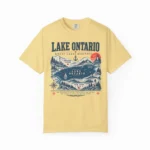 Lake Ontario Vintage Map Heritage Shirt – Political Satire