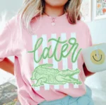 Later Alligator Shirt — See You Later Retro Tee