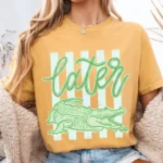 Later Alligator Shirt — See You Later Retro Tee