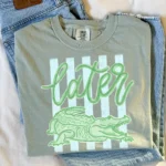 Later Alligator Shirt — See You Later Retro Tee