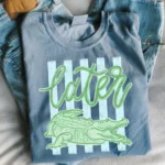 Later Alligator Shirt — See You Later Retro Tee
