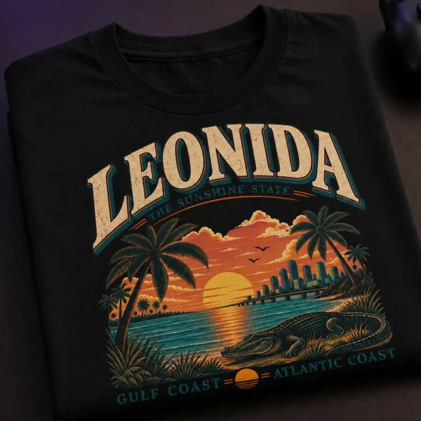 Leonida Sunshine State Retro Shirt — Vice City Vibes