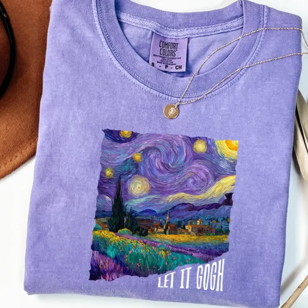 "Let It Gogh" — Van Gogh Art Lover's Shirt