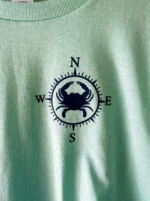 North Carolina Outer Banks Coastal Map Shirt