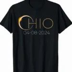 Ohio Total Eclipse 04-08-2024 Commemorative Shirt