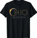 Ohio Total Eclipse 04-08-2024 Commemorative Shirt