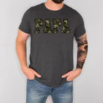 PAPA Camo Shirt — Father's Day Gift for Grandpa