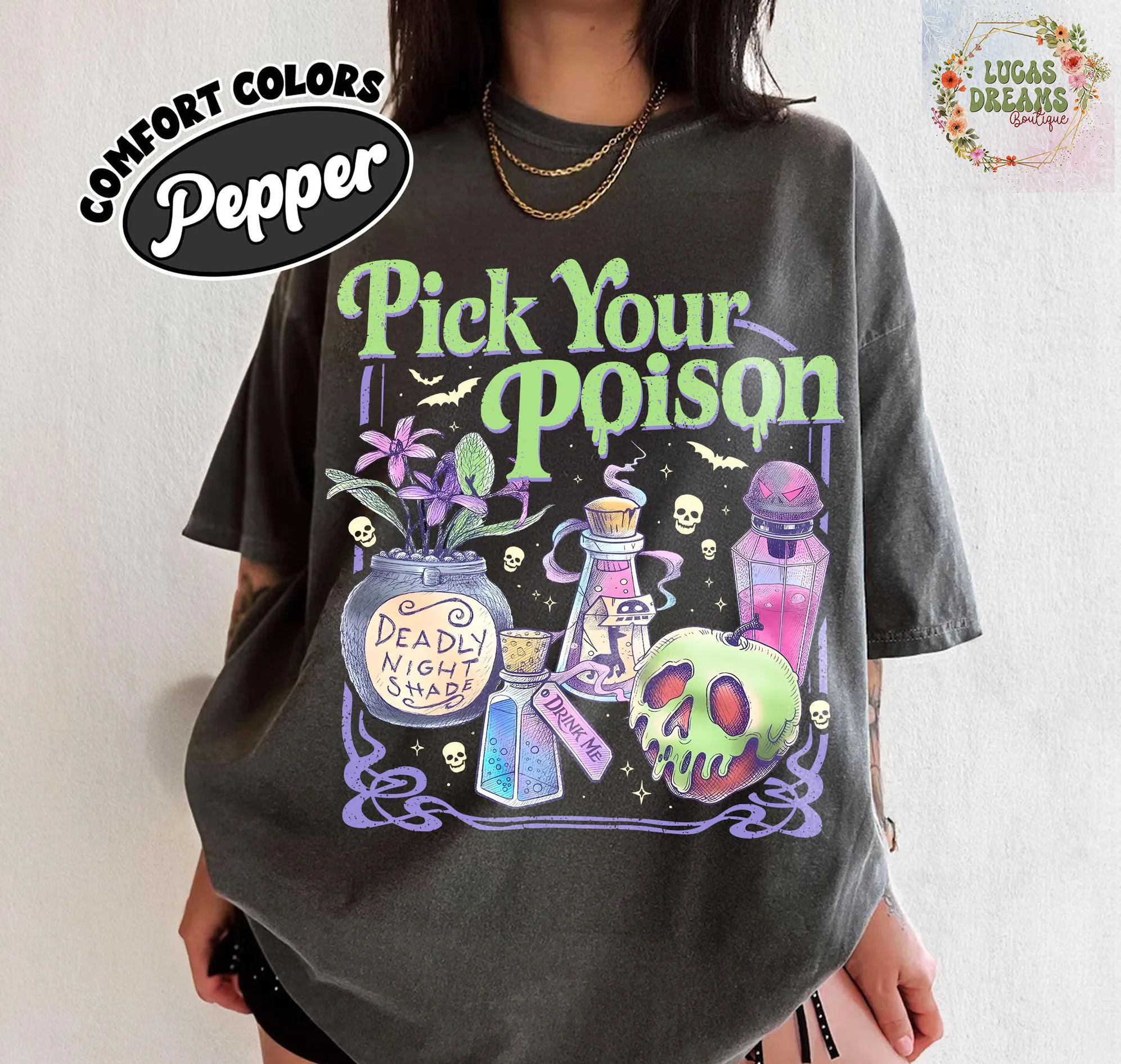 Pick Your Poison Vintage Halloween Shirt Pick Your Poison Vintage Halloween Shirt