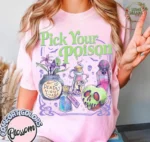 Pick Your Poison Vintage Halloween Shirt