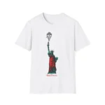 “Red Dress.” Statue of Liberty Shirt