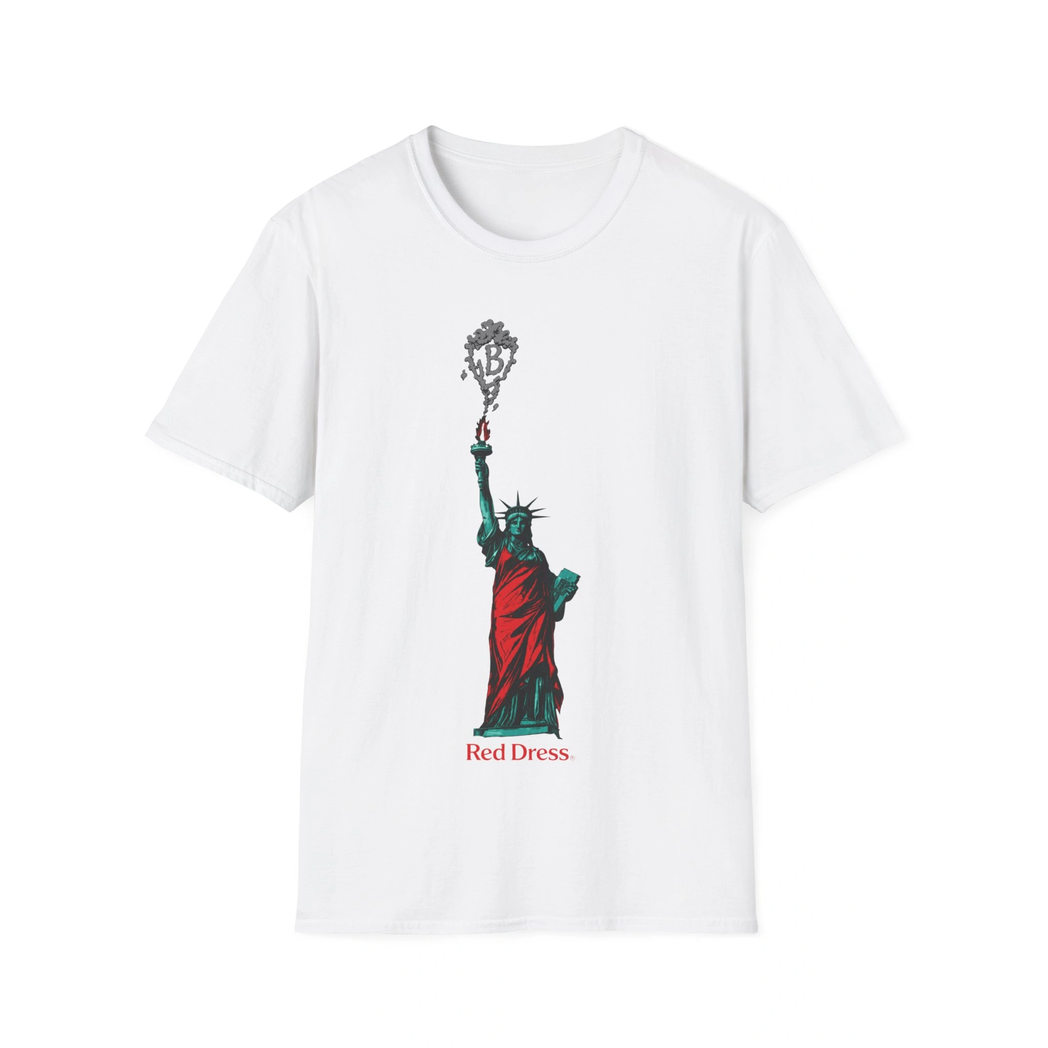 “Red Dress.” Statue of Liberty Shirt “Red Dress.” Statue of Liberty Shirt