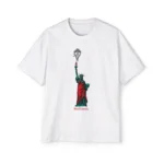 “Red Dress.” Statue of Liberty Shirt