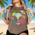 Salty Margarita Shirt — Funny Beach Graphic