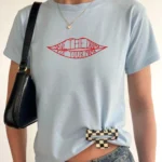 Save the Drama for Your Mama — Graphic Y2K Baby Tee