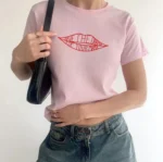 Save the Drama for Your Mama — Graphic Y2K Baby Tee