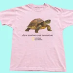Slow Motion Over No Motion Turtle Shirt