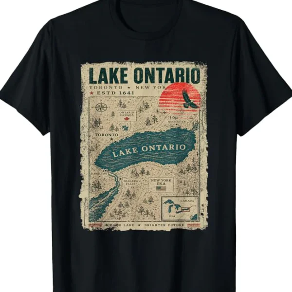 Smaller Lake Brighter Future — Lake Ontario Shirt