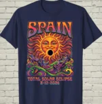 Spain Total Solar Eclipse August 2026 Shirt