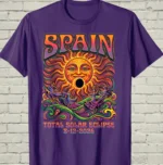 Spain Total Solar Eclipse August 2026 Shirt